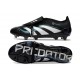 adidas Predator Foldover Tongue Elite FG Noir Blanc Bleu
