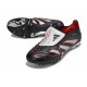 adidas Predator Foldover Tongue Elite FG Noir Blanc Rouge