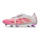 adidas Predator FT 25 Elite FG Rose Blanc