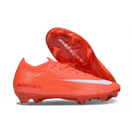 Nike Air Zoom Mercurial Vapor16 Elite FG Rouge Blanc