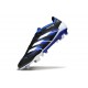 Chaussure de foot adidas Predator Elite FG Noir Bleu Blanc