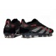 Chaussure de foot adidas Predator Elite FG Noir Rouge