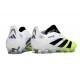 Chaussure de foot adidas Predator Elite FG Blanc Noir Citron Lucid