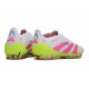 Chaussure de foot adidas Predator Elite FG Blanc Rose