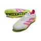 Chaussure de foot adidas Predator Elite FG Blanc Rose