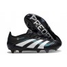 Chaussure de foot adidas Predator Elite FG Noir Blanc Bleu