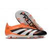 Chaussure de foot adidas Predator Elite FG Noir Blanc Orange