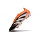 Chaussure de foot adidas Predator Elite FG Noir Blanc Orange