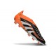 Chaussure de foot adidas Predator Elite FG Noir Blanc Orange