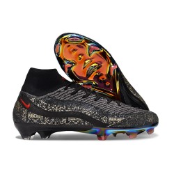 Chaussure Nike Mercurial Superfly X Elite FG AM95 Noir