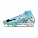 Chaussure Nike Mercurial Superfly X Elite FG Vert Noir Blanc