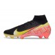 Chaussure Nike Mercurial Superfly X Elite FG Noir Jaune Rouge