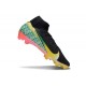 Chaussure Nike Mercurial Superfly X Elite FG Noir Jaune Rouge