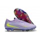 Nike Phantom 6 Low Elite FG Crampon Violet Jaune