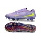 Nike Phantom 6 Low Elite FG Crampon Violet Jaune
