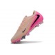 Nike Phantom 6 Low Elite FG Crampon Rose Noir