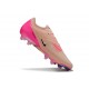 Nike Phantom 6 Low Elite FG Crampon Rose Noir