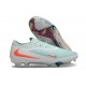 Nike Phantom 6 Low Elite FG Crampon Vert Blanc Orange
