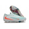Nike Phantom 6 Low Elite FG Crampon Vert Blanc Orange