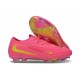 Nike Phantom 6 Low Elite FG Crampon Rose Jaune
