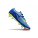 Nike Phantom 6 Low Elite FG Crampon Bleu Jaune
