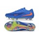 Nike Phantom 6 Low Elite FG Crampon Bleu Orange