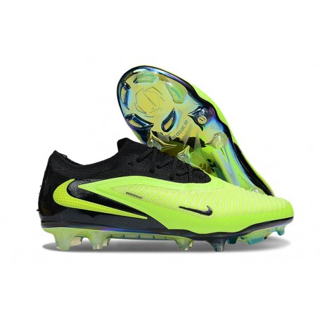 Nike Phantom 6 Low Elite FG Crampon Vert Noir