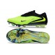 Nike Phantom 6 Low Elite FG Crampon Vert Noir