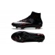 2015 Nouvelle Chaussure Nike Mercurial Superfly IV FG CR7 Lava Noir Rouge