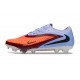 Nike Phantom 6 Low Elite FG Crampon Teinte Royale Cramoisi Vif