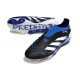adidas Predator Elite Sans Lacets FG Noir Blanc Bleu