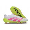 adidas Predator Elite Sans Lacets FG Blanc Rose Lucide Citron Lucide