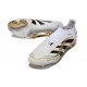 adidas Predator Elite Sans Lacets FG Blanc Ftwr Or Métallique