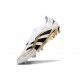 adidas Predator Elite Sans Lacets FG Blanc Ftwr Or Métallique