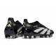 adidas Predator Elite Sans Lacets FG Noir Blanc Jaune