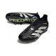 adidas Predator Elite Sans Lacets FG Noir Blanc Jaune