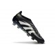 adidas Predator Elite Sans Lacets FG Noir Blanc Jaune