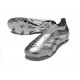 adidas Predator Elite Sans Lacets FG Argent Gris