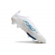 Crampons Adidas F50+ Laceless FG Blanc Pearl Métallique Blanc