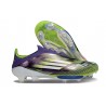 Crampons Adidas F50+ Laceless FG Violet Rapide Blanc Ftwr Citron Lucide