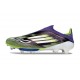 Crampons Adidas F50+ Laceless FG Violet Rapide Blanc Ftwr Citron Lucide