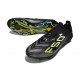 Crampons Adidas F50+ Laceless FG Core Noir Fer Mét. Citron Lucide