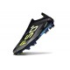 Crampons Adidas F50+ Laceless FG Core Noir Fer Mét. Citron Lucide