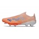 Crampons Adidas F50+ Laceless FG Orange Bleu