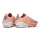 Crampons Adidas F50+ Laceless FG Orange Bleu