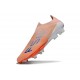 Crampons Adidas F50+ Laceless FG Orange Bleu