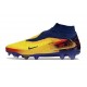 Chaussure Nike Phantom 6 Elite FG Jaune Bleu Or