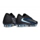 Nike Phantom 6 Low Elite FG Crampon Noir Bleu