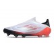 Adidas F50 Elite Sans Lacets FG Blanc Noir Rouge