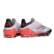 Adidas F50 Elite Sans Lacets FG Blanc Noir Rouge